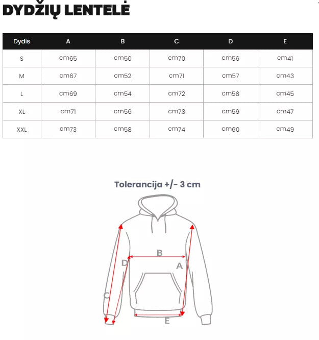 Vīriešu melns džemperis Luke