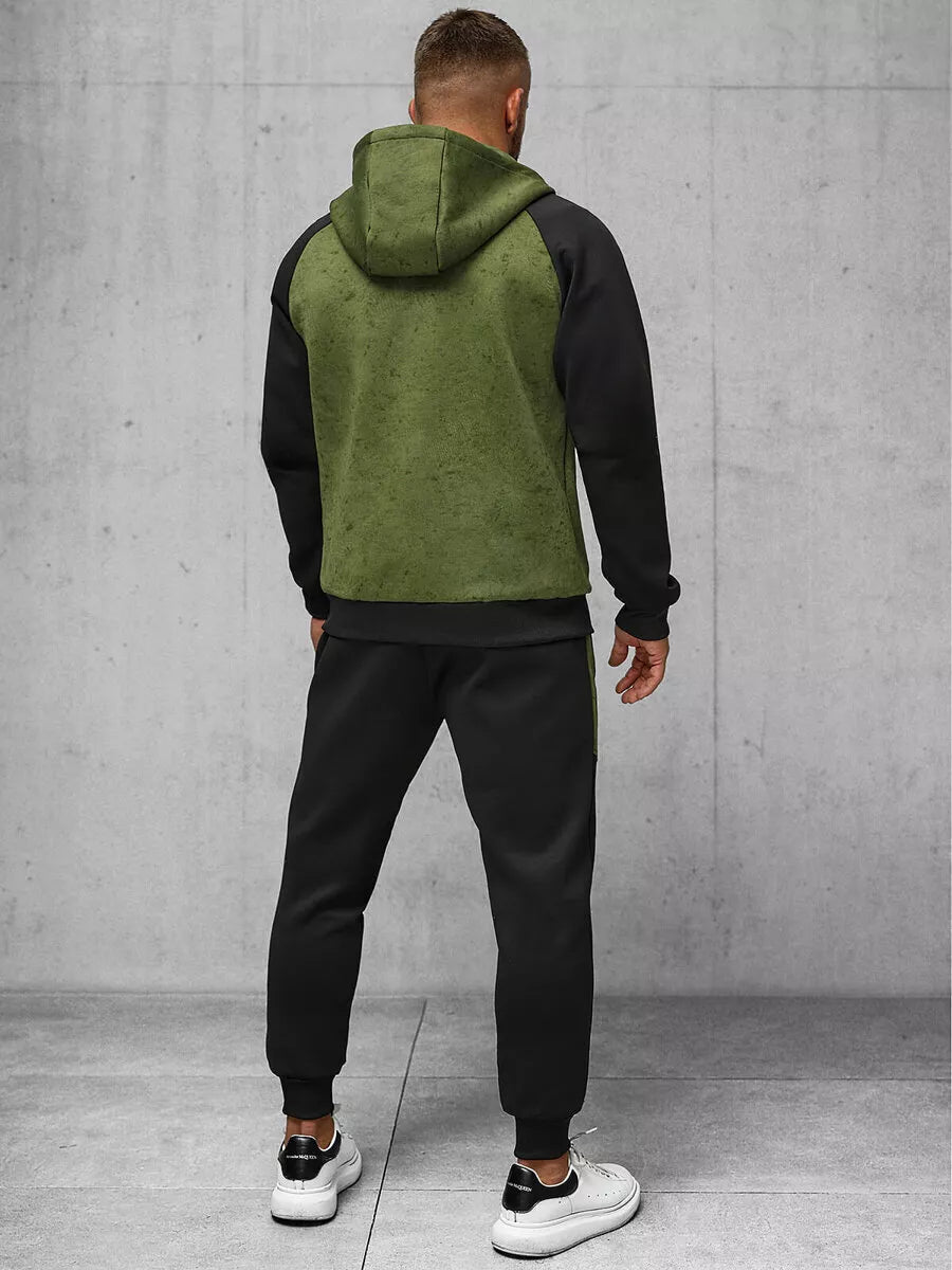 Vīriešu melns - haki komplekts Ben.