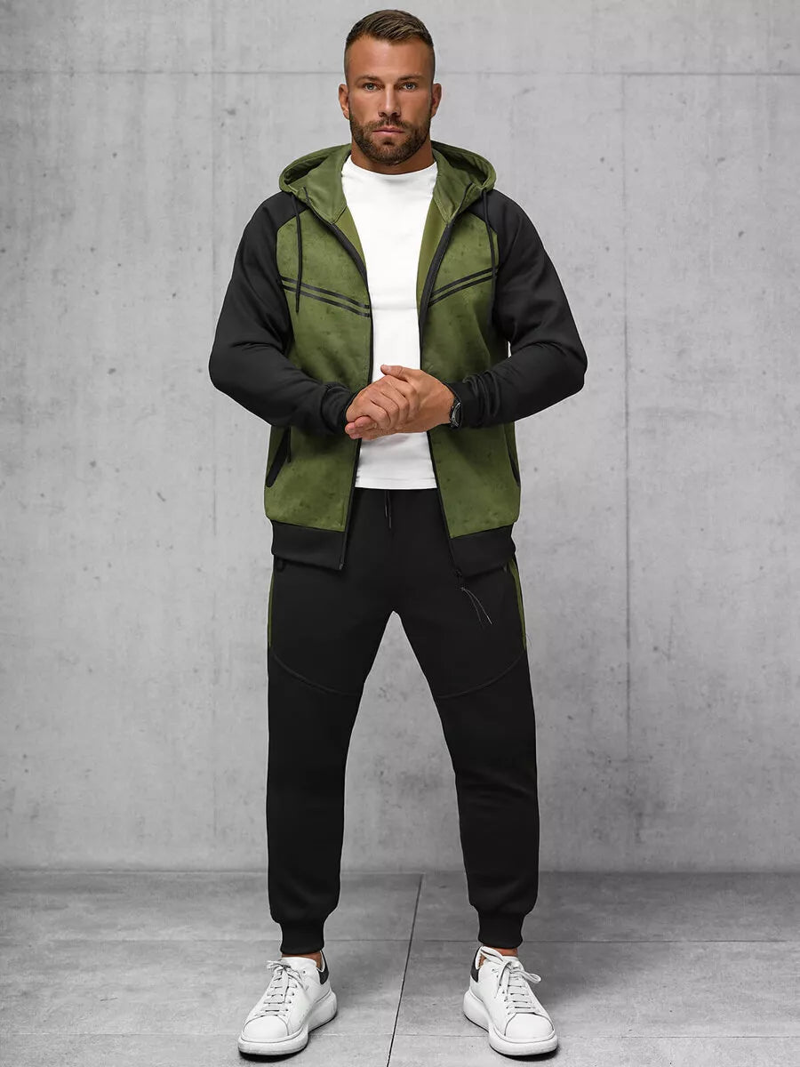 Vīriešu melns - haki komplekts Ben.