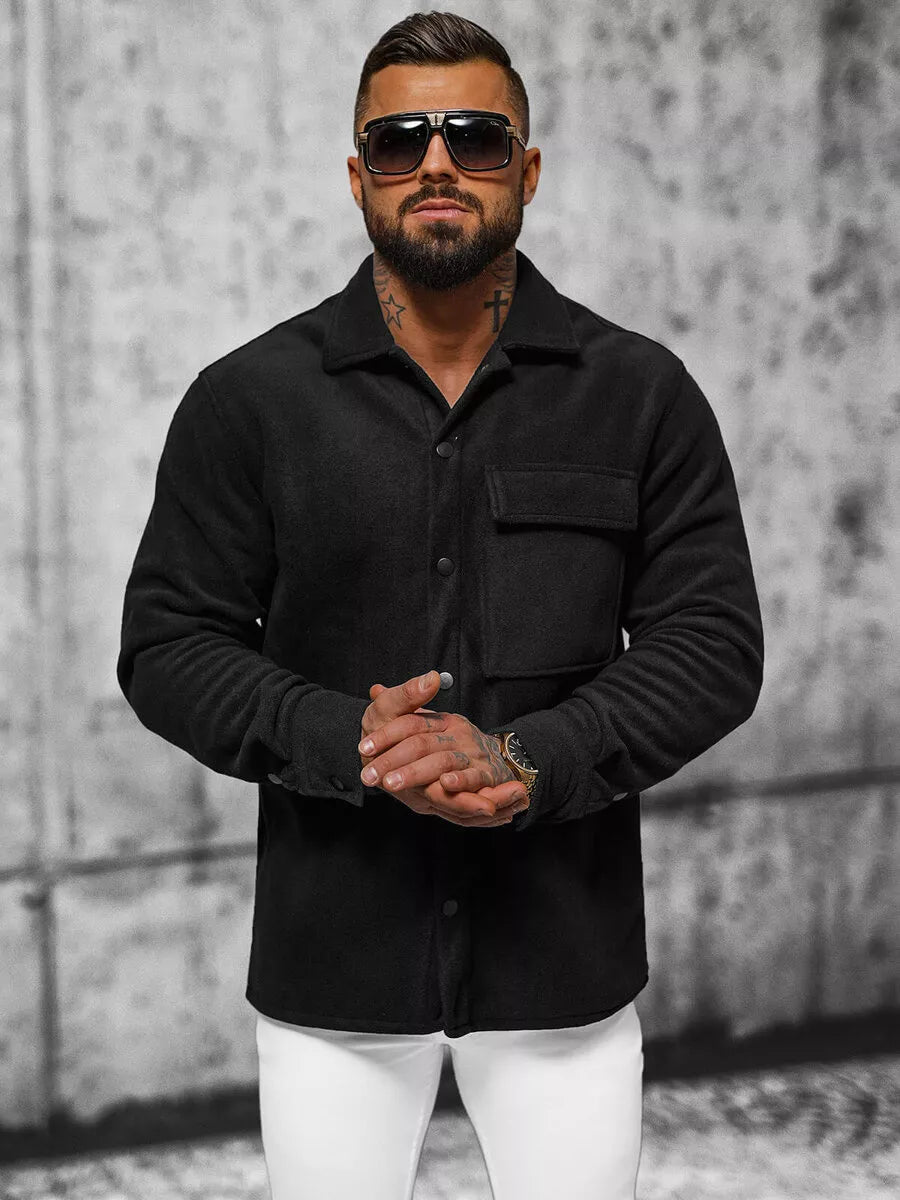 Melns vīriešu krekls Gizel