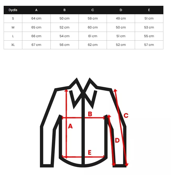 Melns vīriešu krekls Gizel