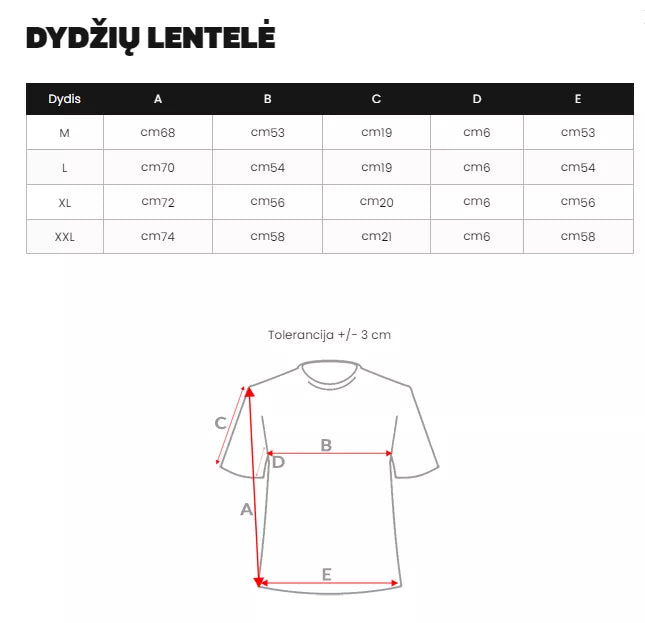 Vīriešu melns T-krekls King
