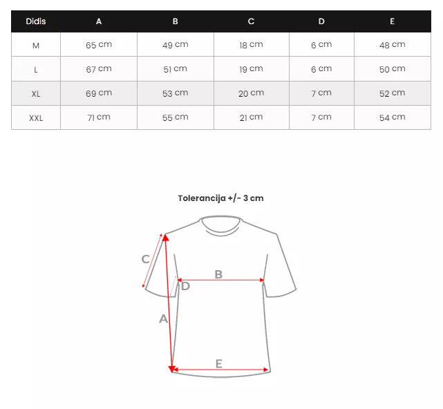 Vīriešu melns T-krekls Kosmoss