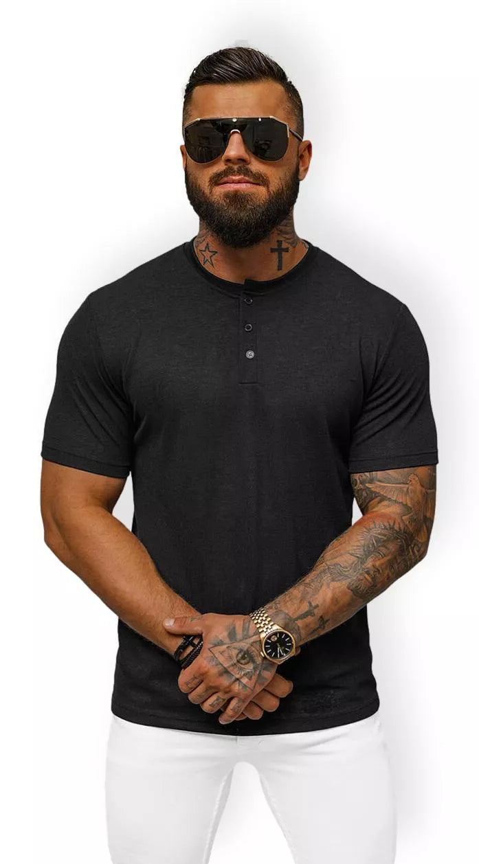 Vīriešu melns T-krekls Totem