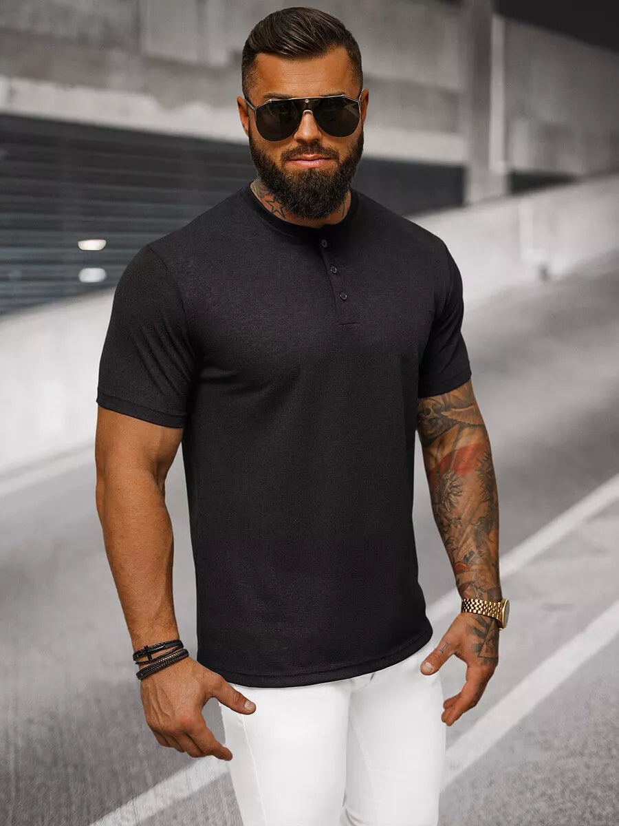 Vīriešu melns T-krekls Totem