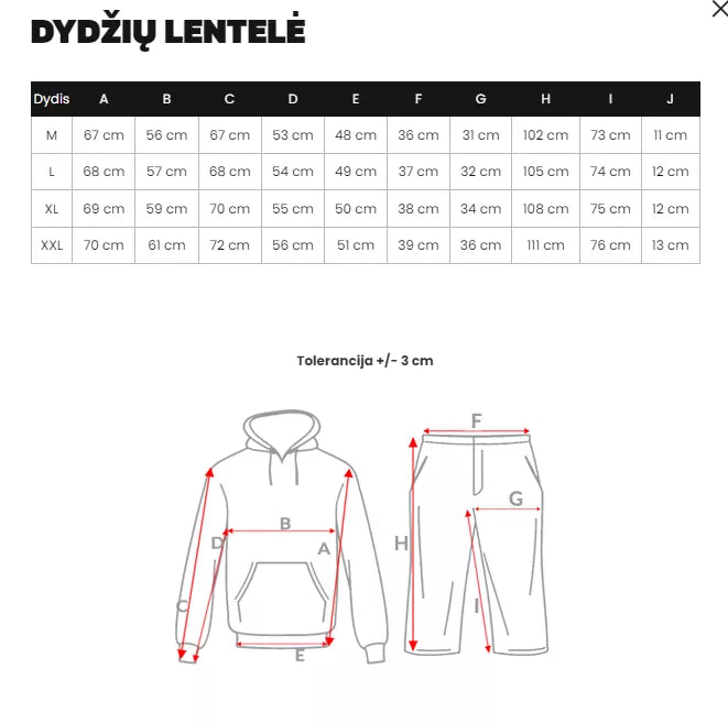 Pelēks vīriešu velūra komplekts Style