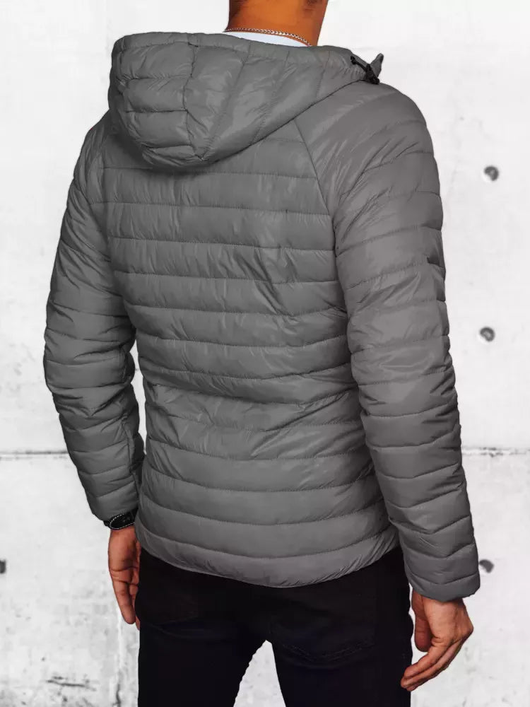 Vīriešu pelēka jaka Serg