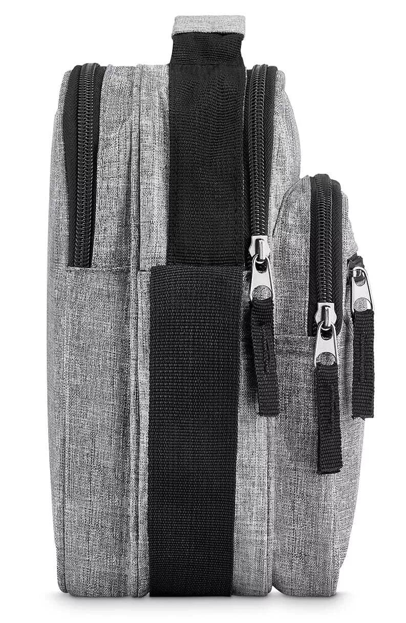 Vīriešu pelēka rokassoma Kornel