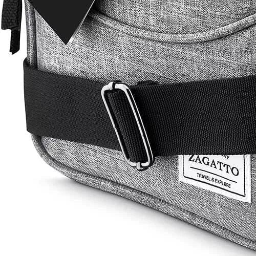 Vīriešu pelēka rokassoma Kornel