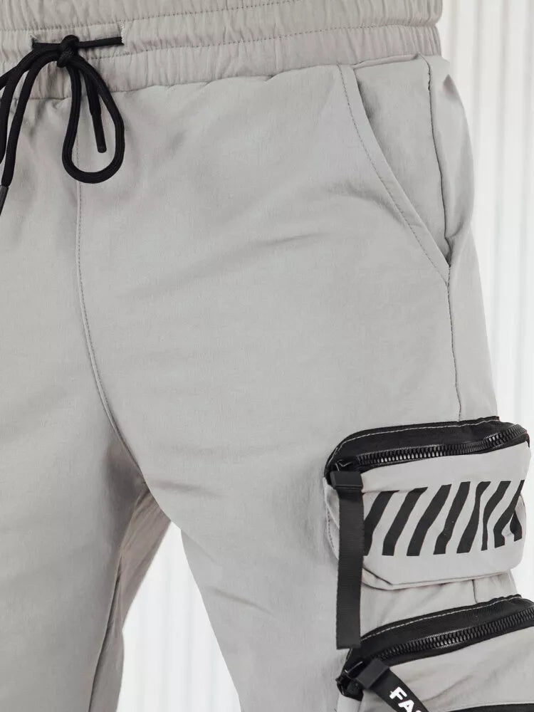 Vīriešu pelēkas jogger bikses City