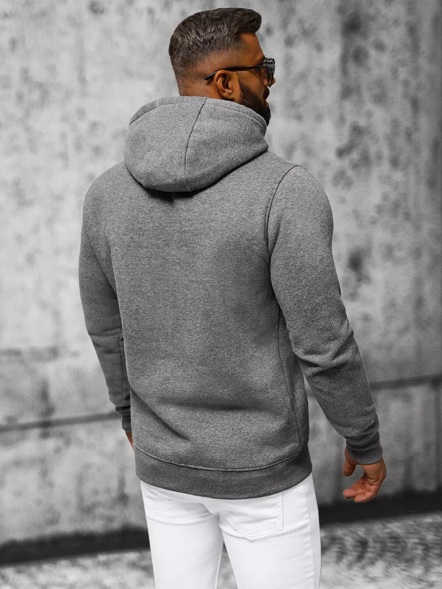 Vīriešu pelēks džemperis Lūks