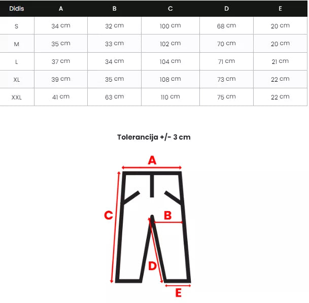 Vīriešu platas haki krāsas bikses Olimp