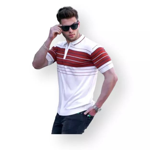 Vīriešu polo krekls balts Zuna