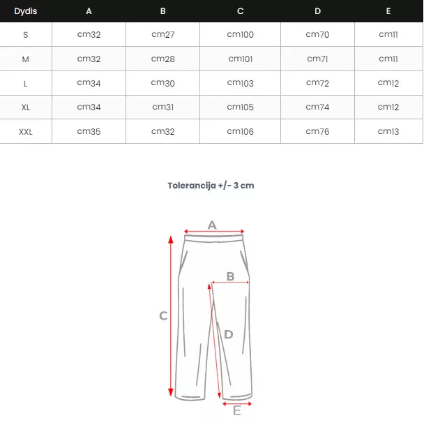 Vīriešu sarkanas kamuflāžas ikdienas bikses Sigur