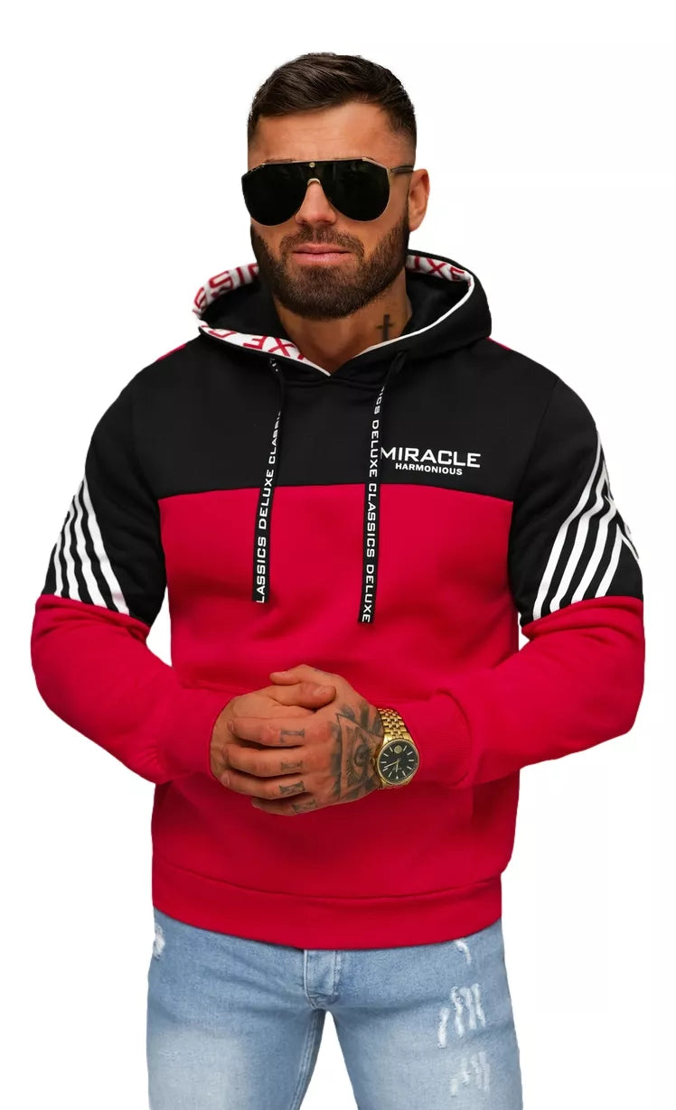 Vīriešu sarkans džemperis Miracle