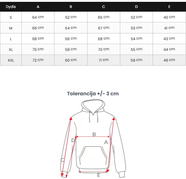 Vīriešu sarkans džemperis Miracle