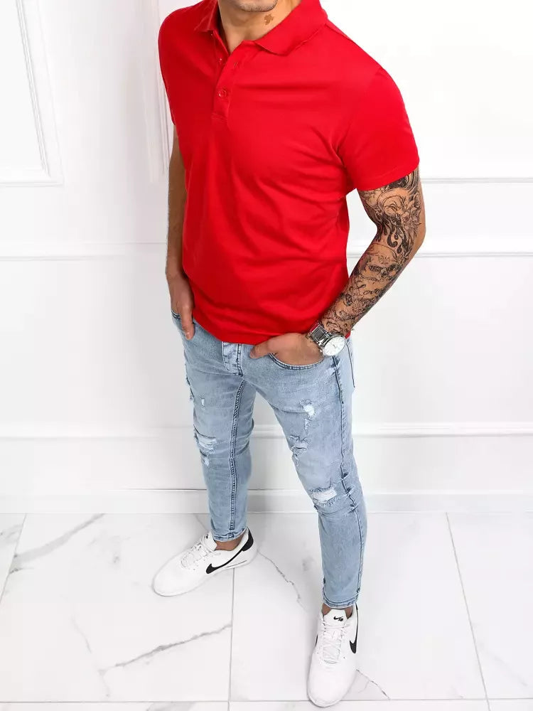 Vīriešu sarkans polo krekls Palom