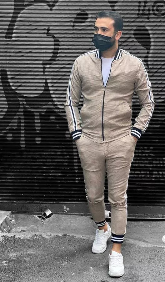 Vīriešu plāna auduma komplekts Dita