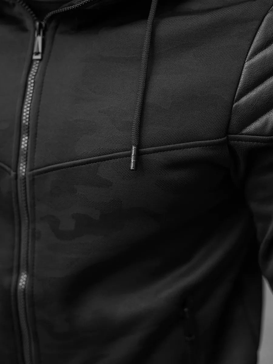 Vīriešu sporta tērps, melns, Eros.