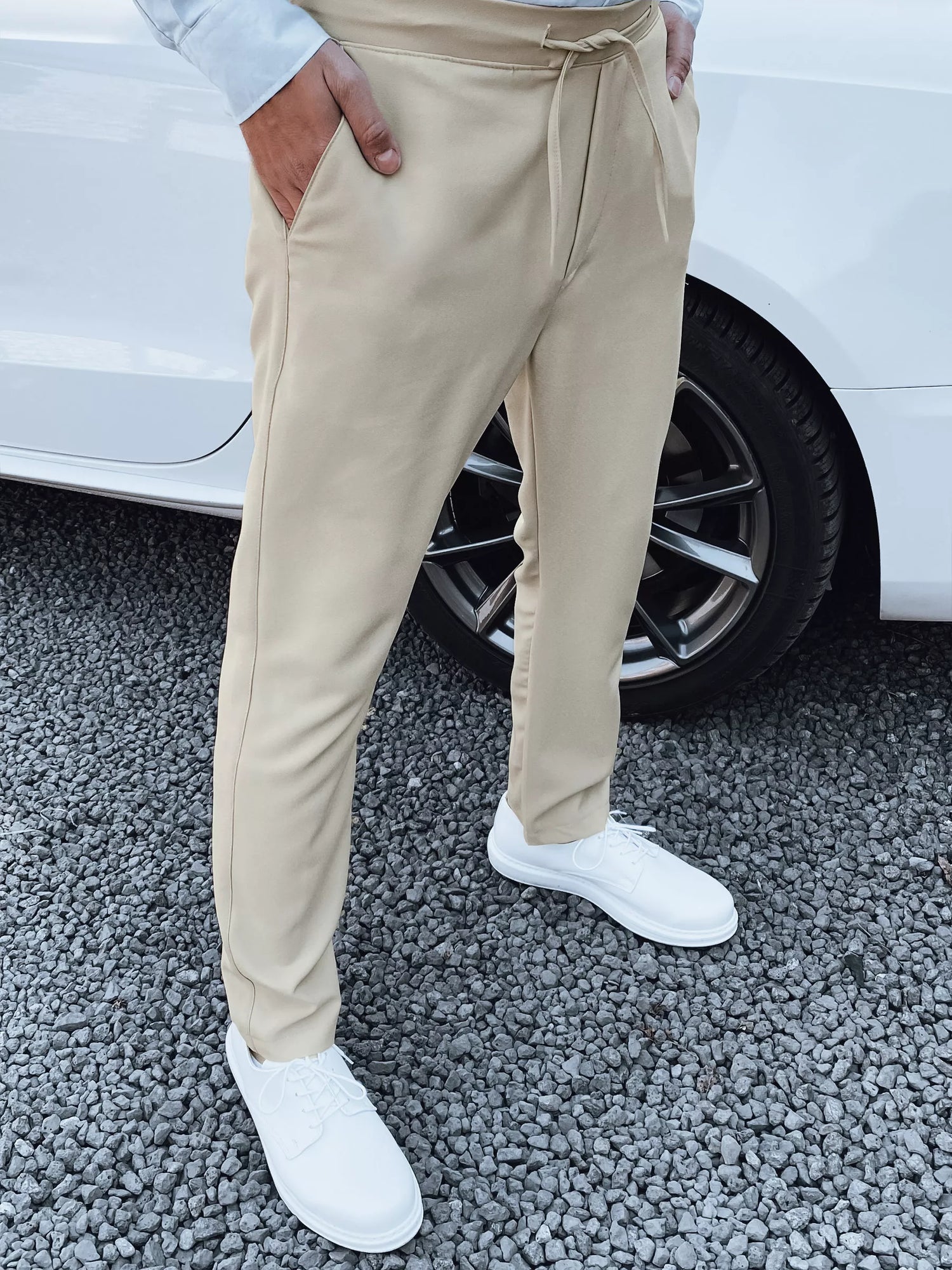 Vīriešu brūnas bikses Noki