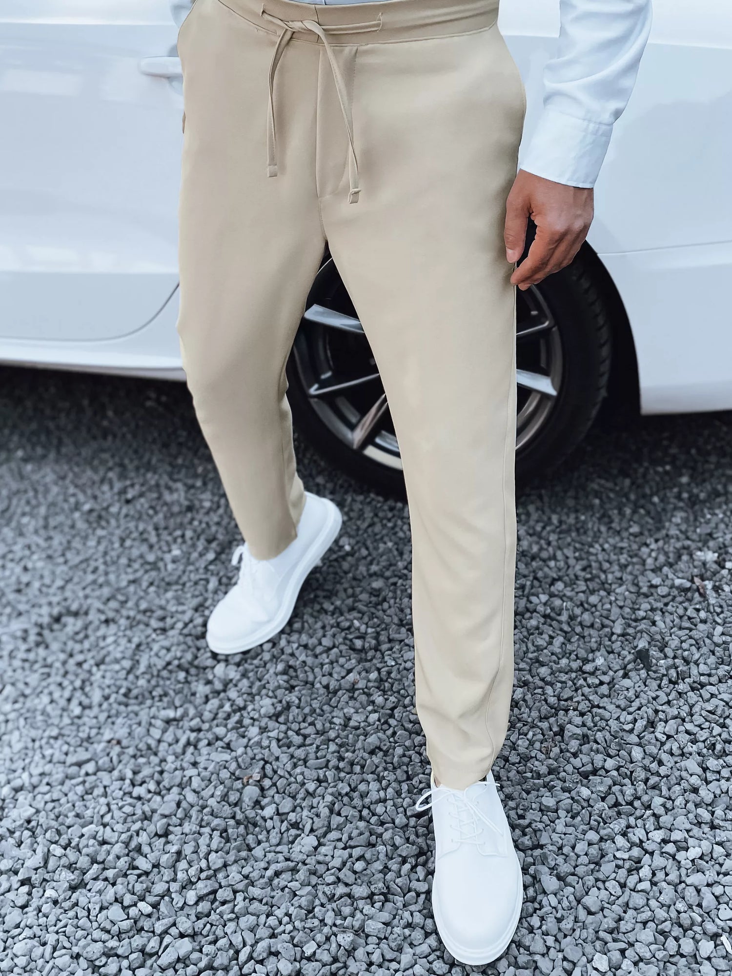 Vīriešu brūnas bikses Noki