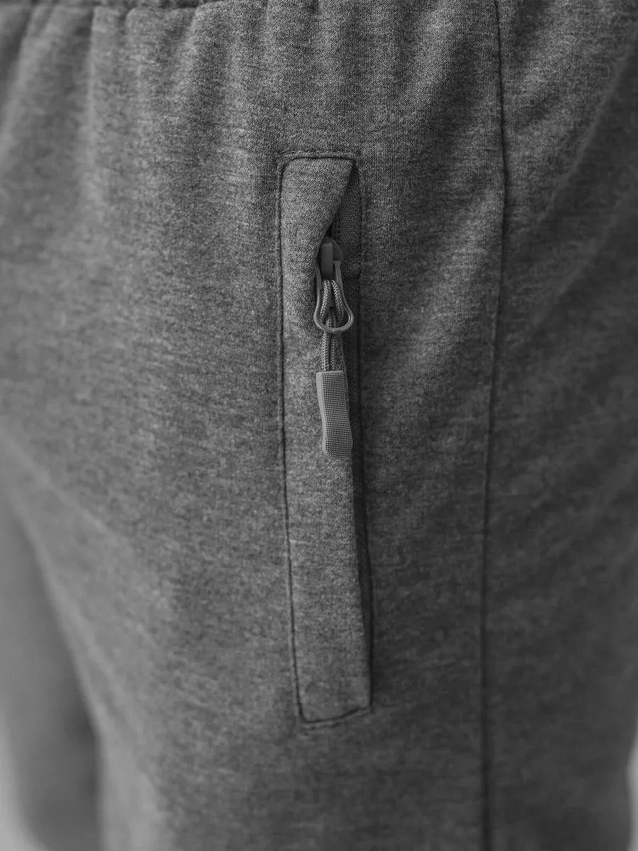 Vīriešu tumši pelēki šorti Emir