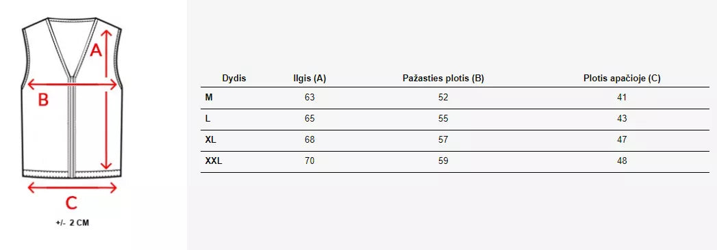 Vīriešu tumši tumši zila veste Koser
