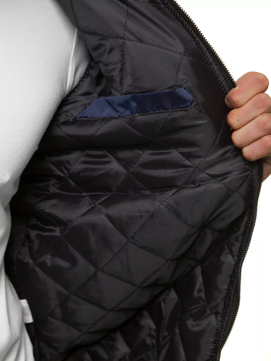 Vīriešu tumši zila jaka Route