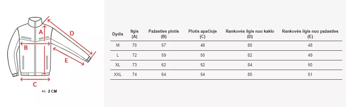 Vīriešu tumši zila jaka Tiful