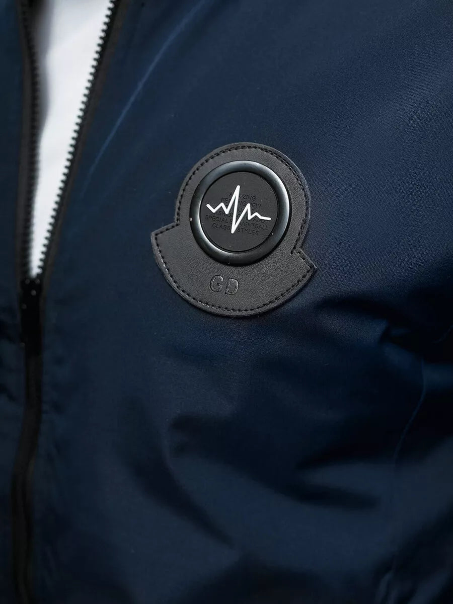 Vīriešu tumši zila pavasara jaka Marko