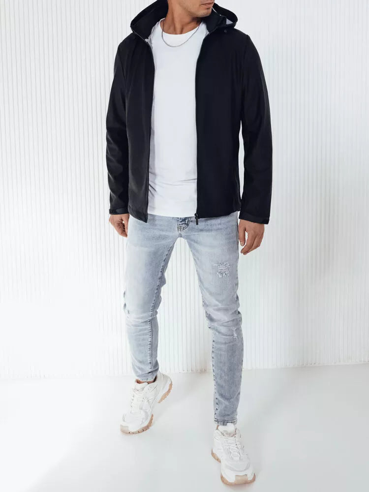 Vīriešu tumši zila softshell jaka Luver