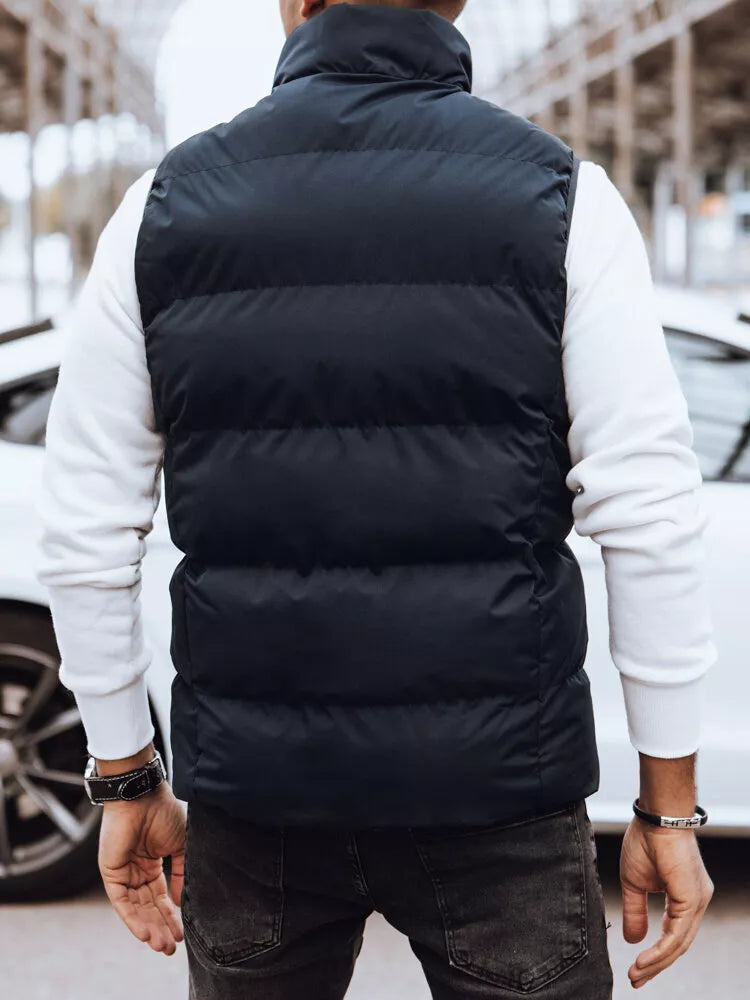 Vīriešu tumši zila veste Novar