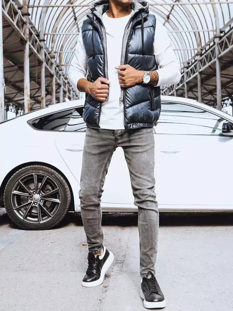 Vīriešu tumši zila veste Viko 