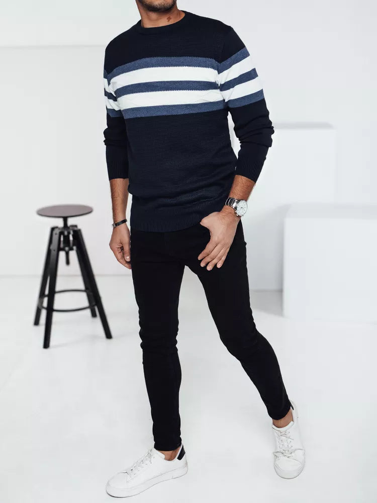 Vīriešu tumši zils džemperis Firol