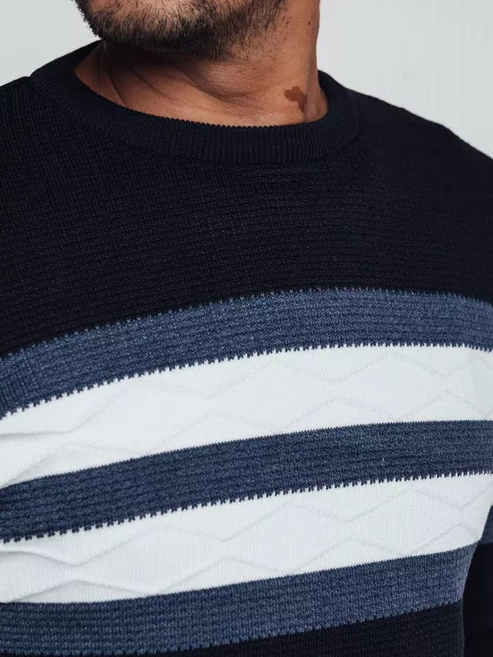 Vīriešu tumši zils džemperis Firol