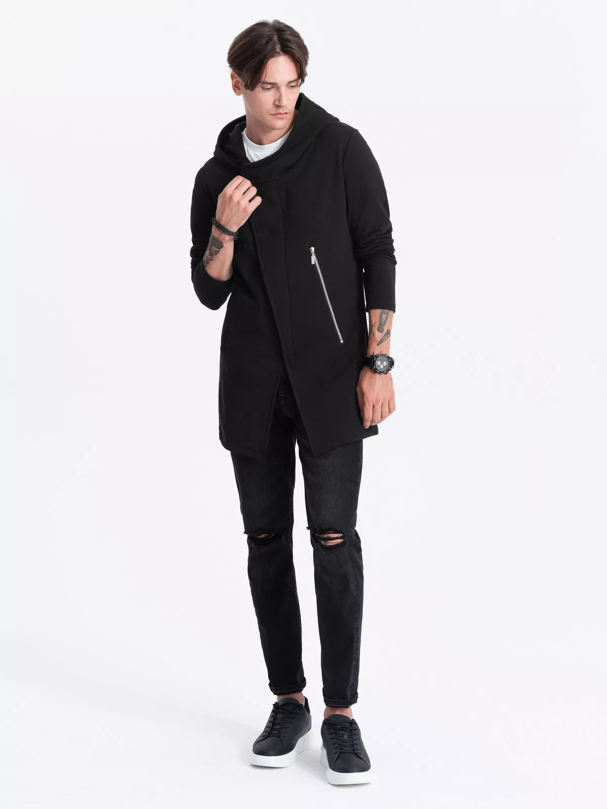 Vīriešu tumši zils džemperis Hugo