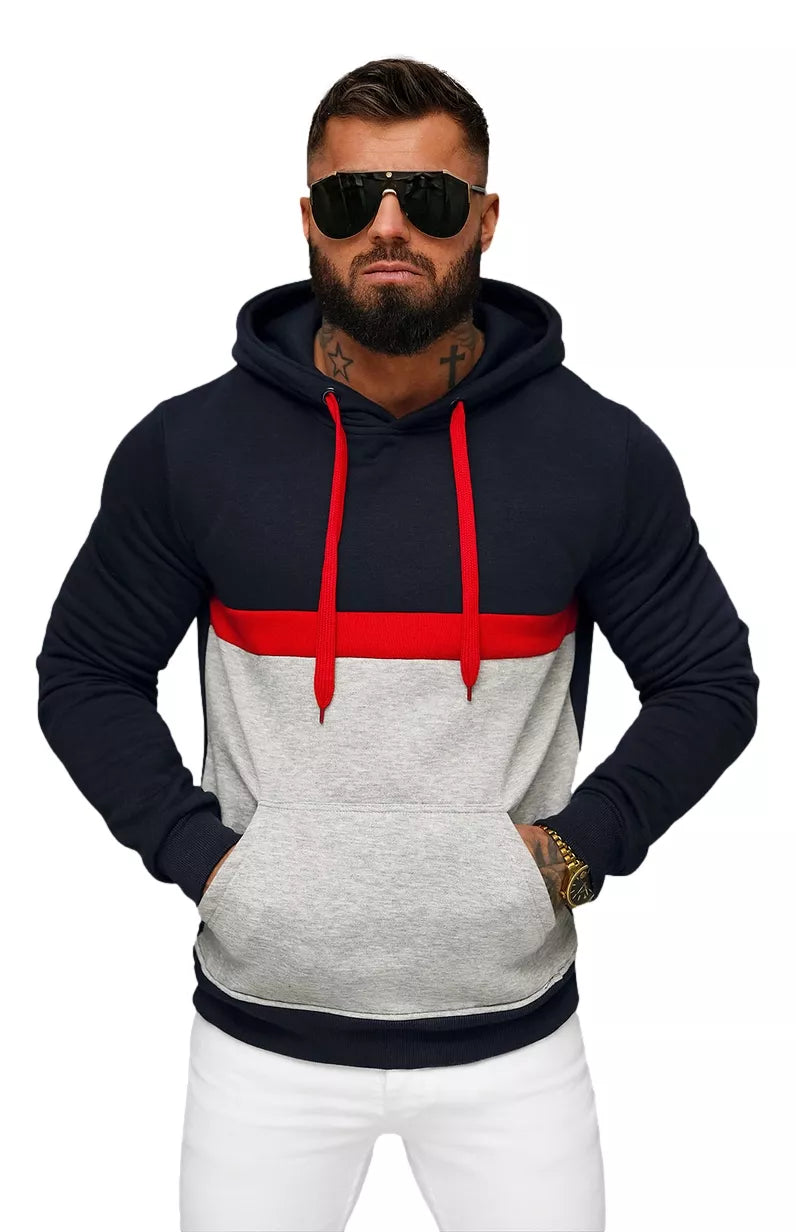 Vīriešu tumši zils džemperis Ovil