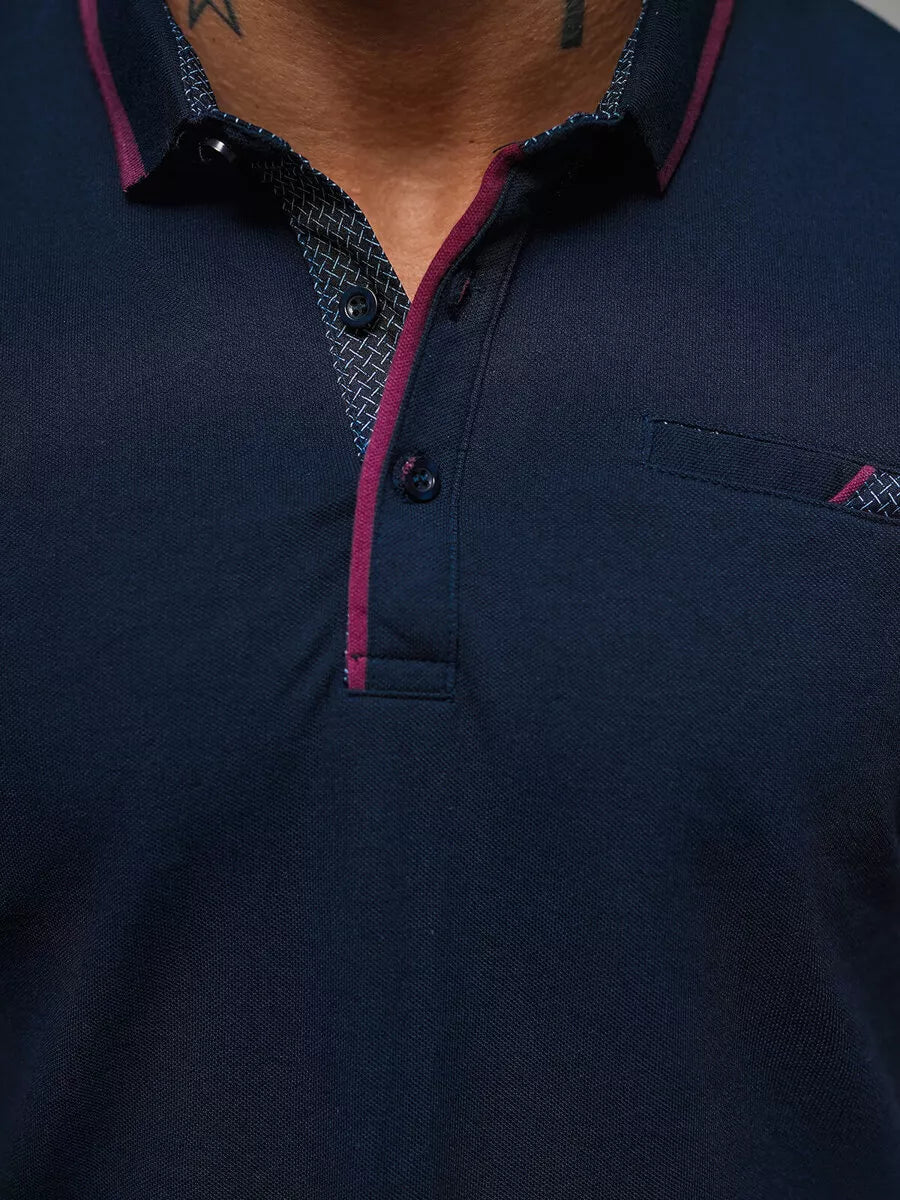 Vīriešu tumši zils polo krekls "Team"