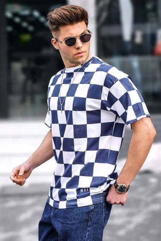 Vīriešu tumši zils krekls Francisco