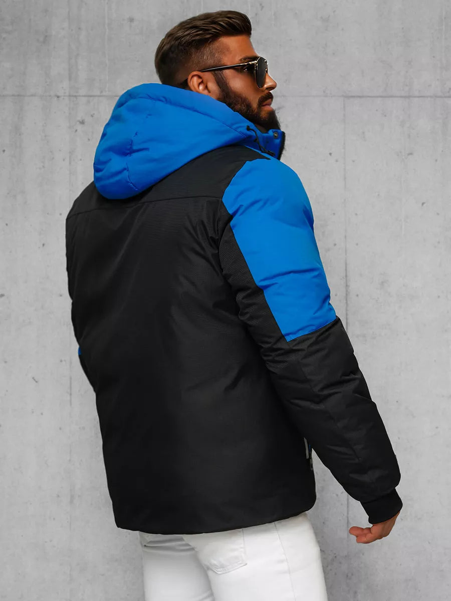 Vīriešu zila jaka Sater