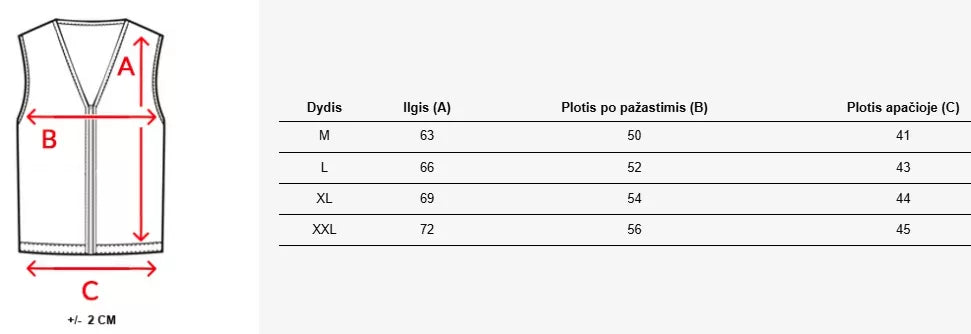 Vīriešu zila stepēta veste Mamor