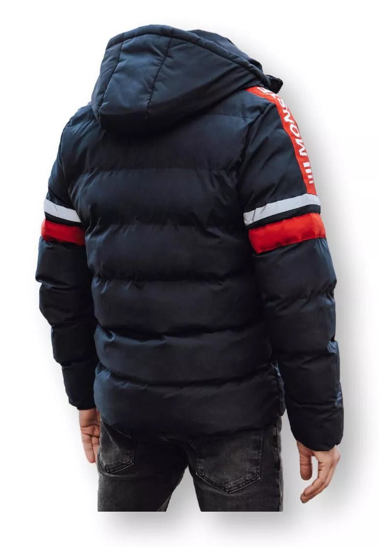 Vīriešu zila ziemas jaka Race