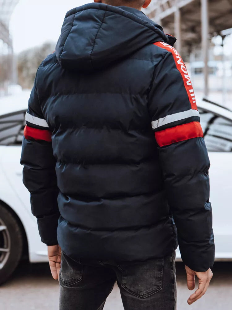 Vīriešu zila ziemas jaka Race