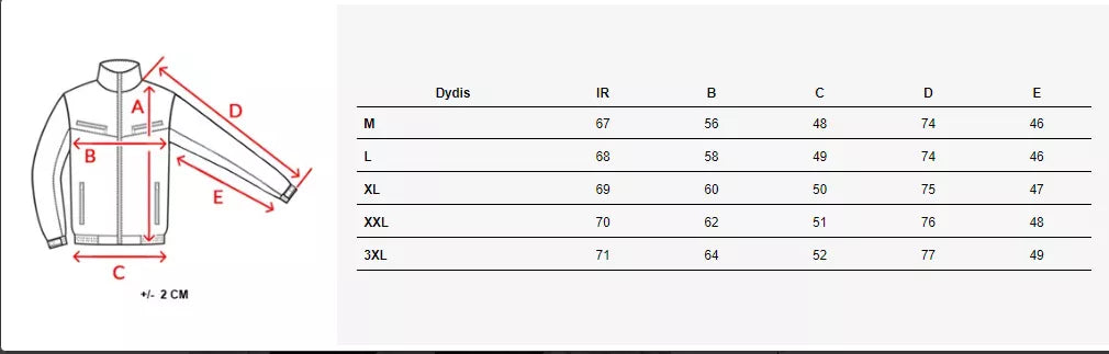 Vīriešu sarkana ziemas jaka Torn