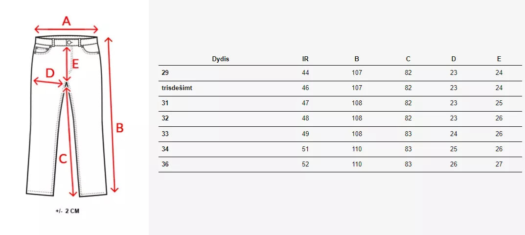 Vīriešu džinsi ar galvaskausa rakstu