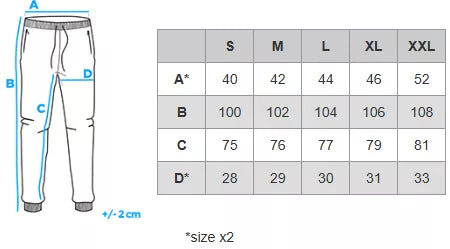 Vīriešu pelēkas džinsa bikses Joy