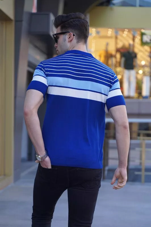 Vīriešu zils T-krekls Tonil