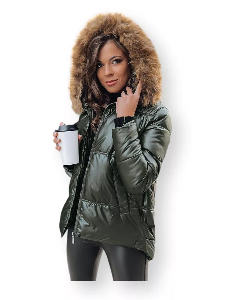 Zaļa sieviešu jaka Sparkle