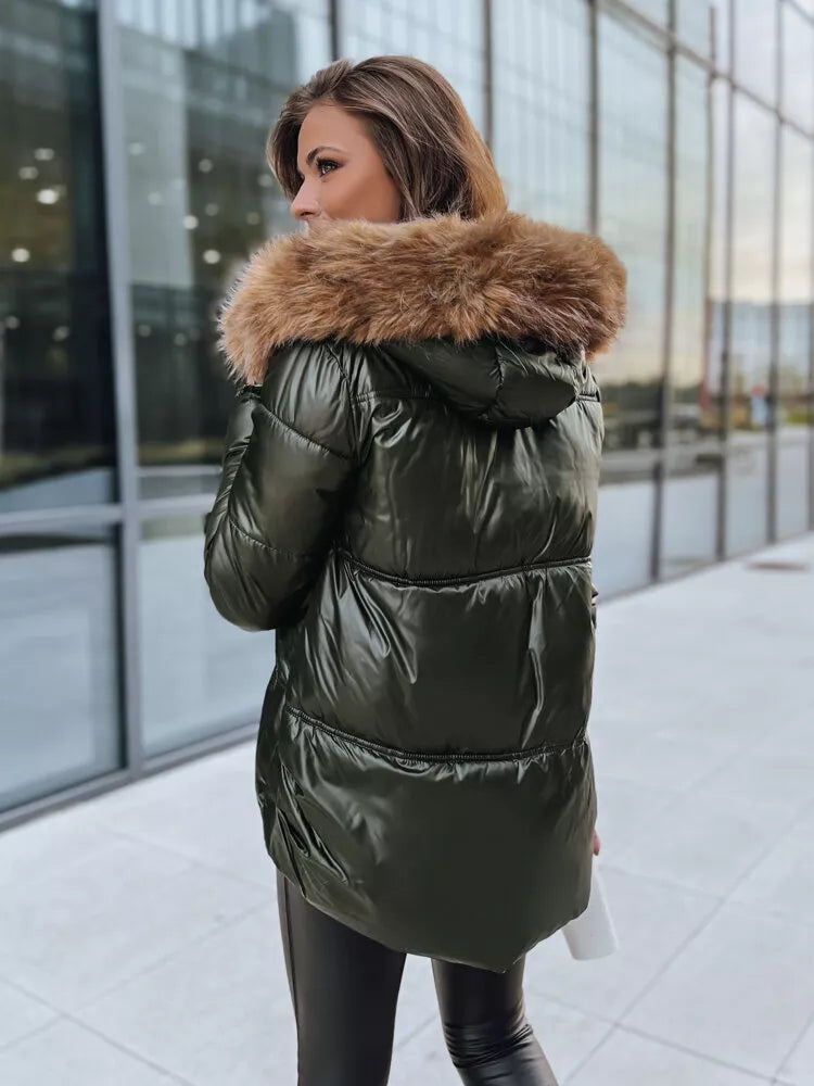 Zaļa sieviešu jaka Sparkle