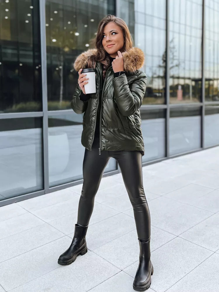 Zaļa sieviešu jaka Sparkle